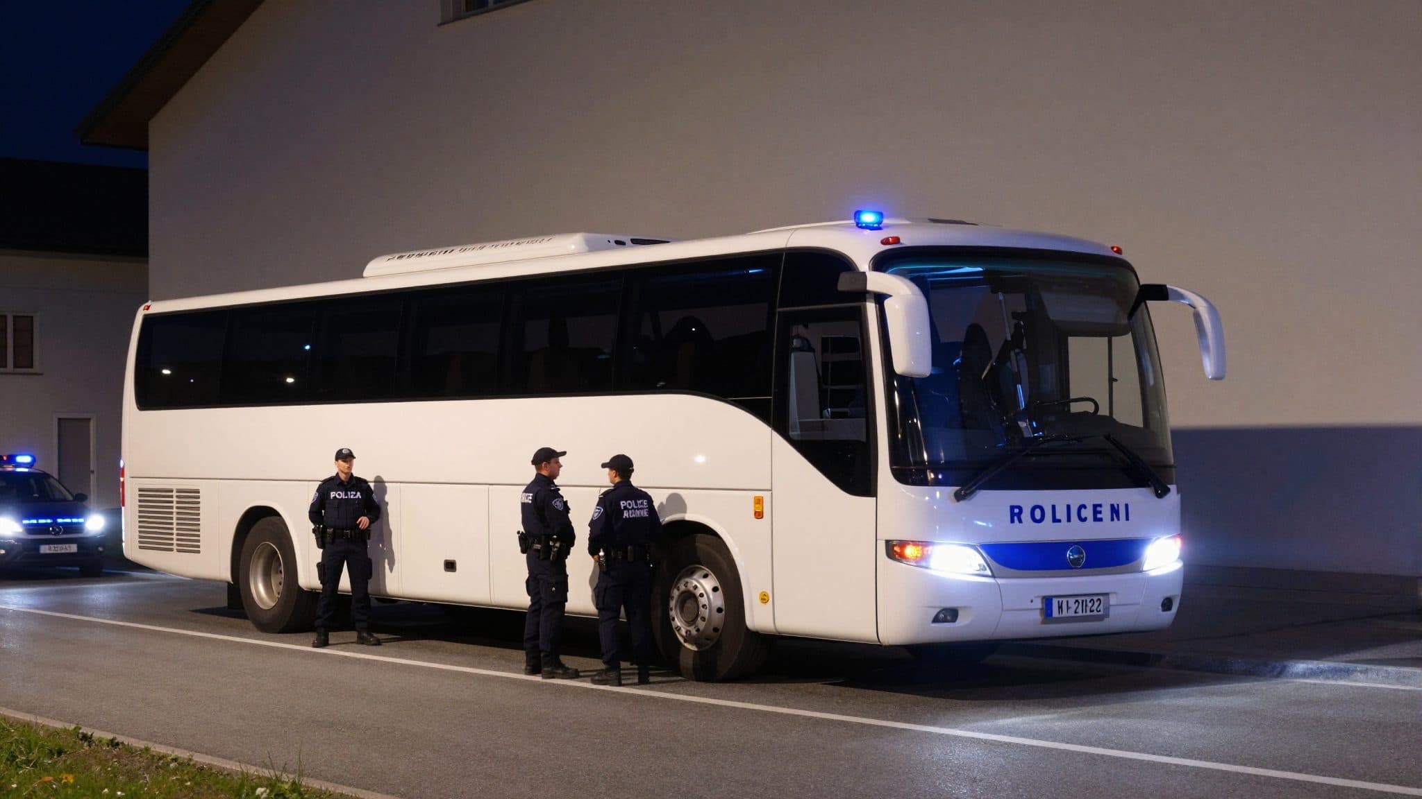 34 Waffen im Reisebus: Polizei greift in Bayern ein