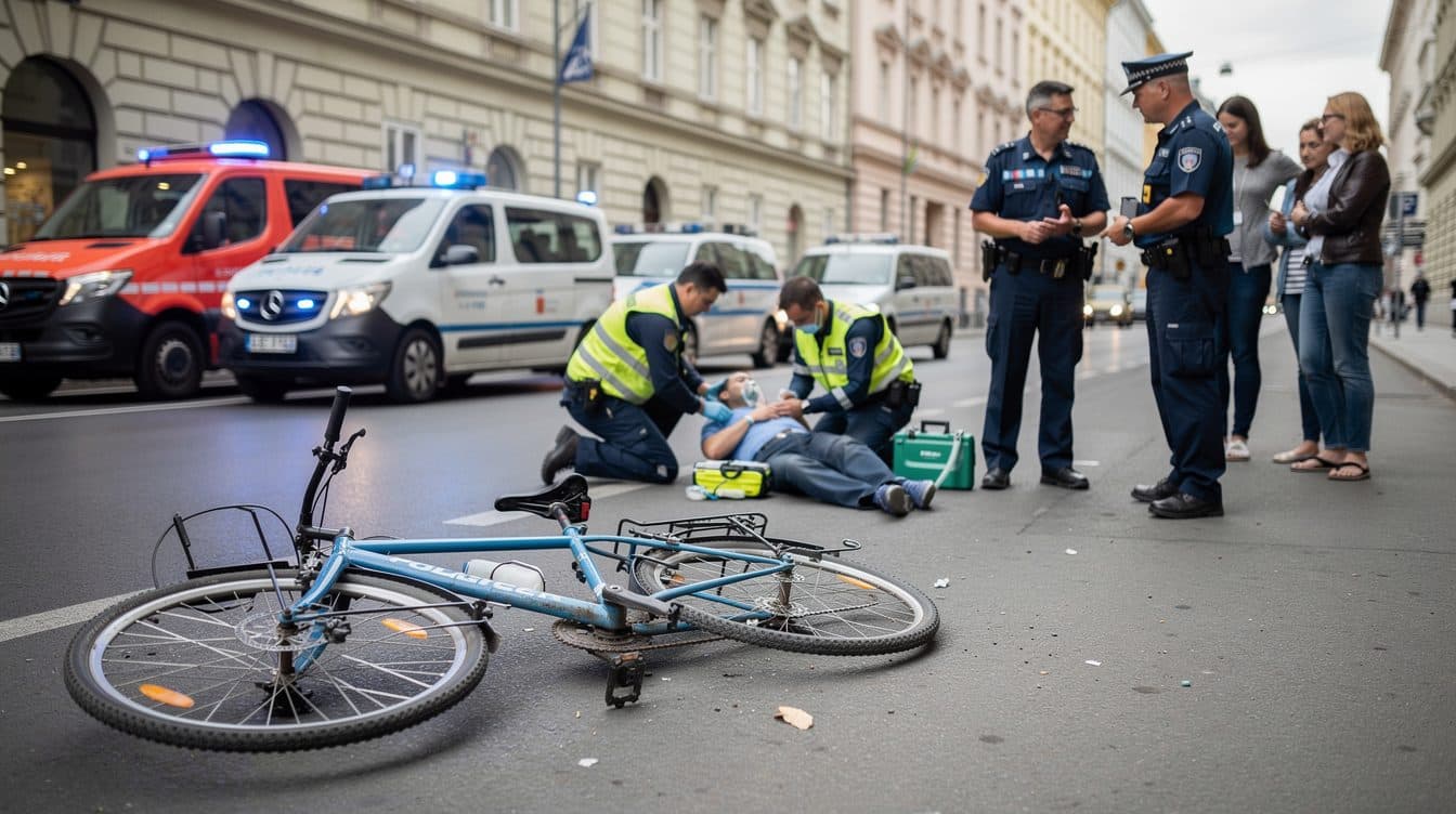 Polizist in Wien bei Einsatz verletzt - Fahrer flüchtete