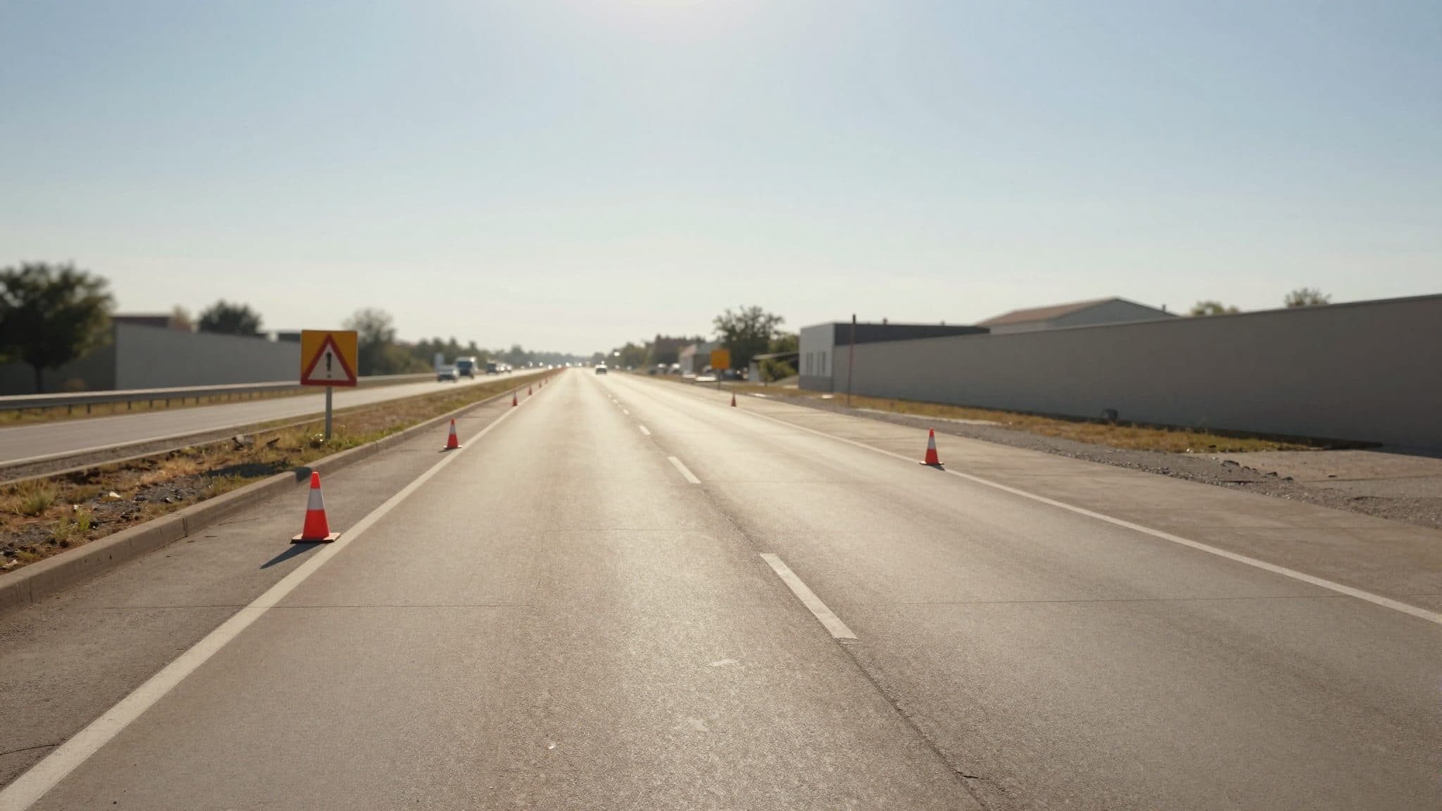 Hitze macht dem Asphalt zu schaffen: Stau auf der A1