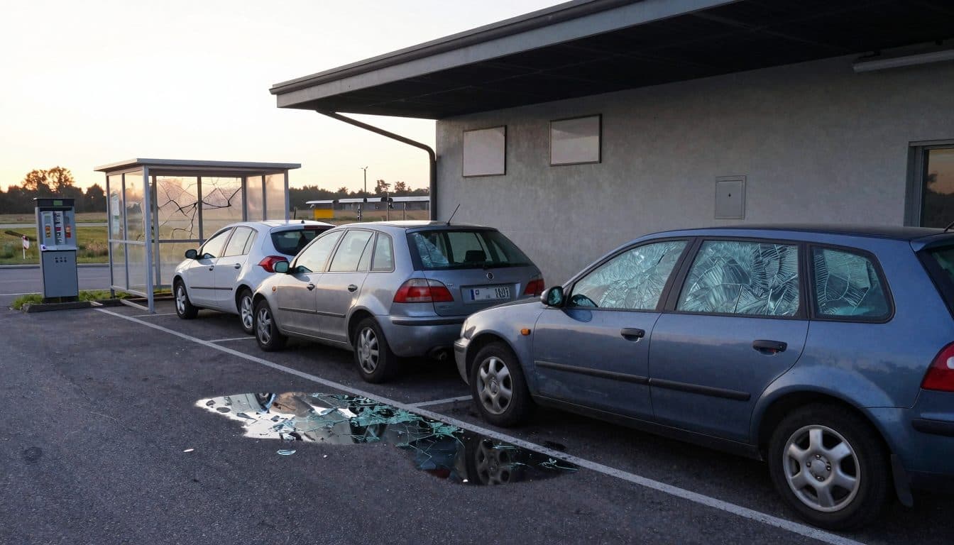 23 Autos an zwei Bahnhöfen beschädigt – Frau festgenommen