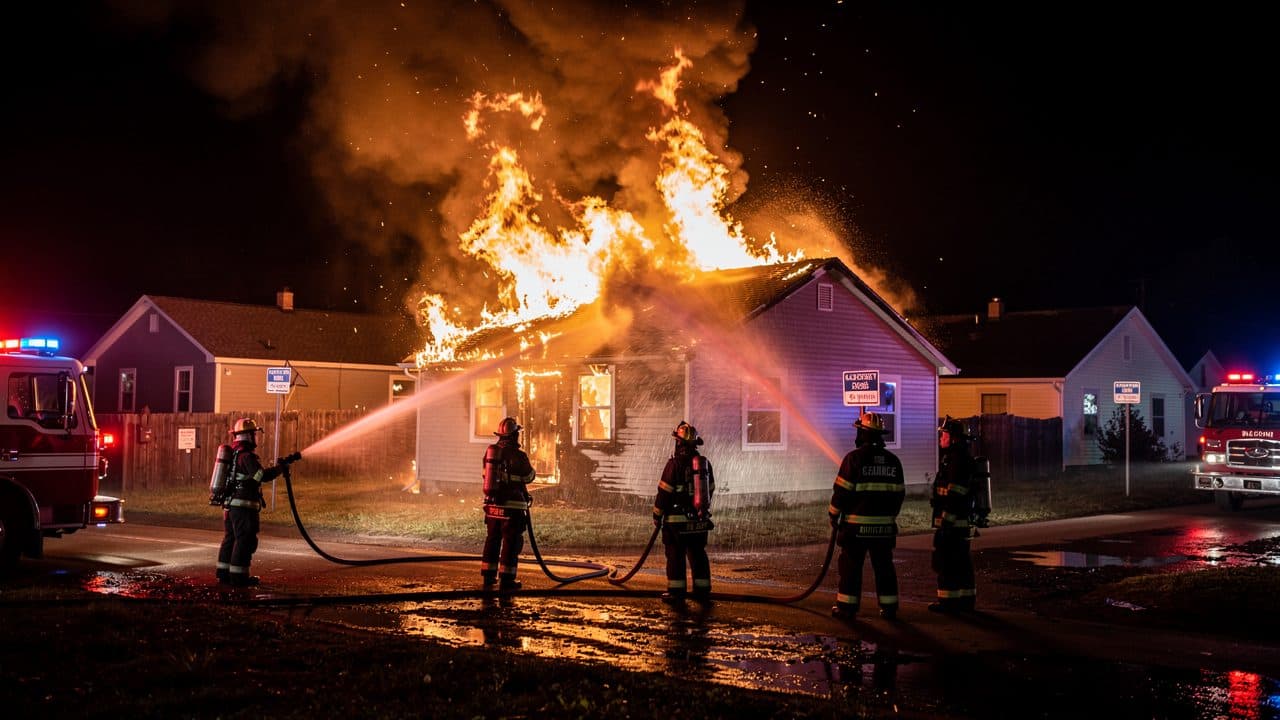 Wohnhaus in Thorstorf brennt – Bewohner gerettet