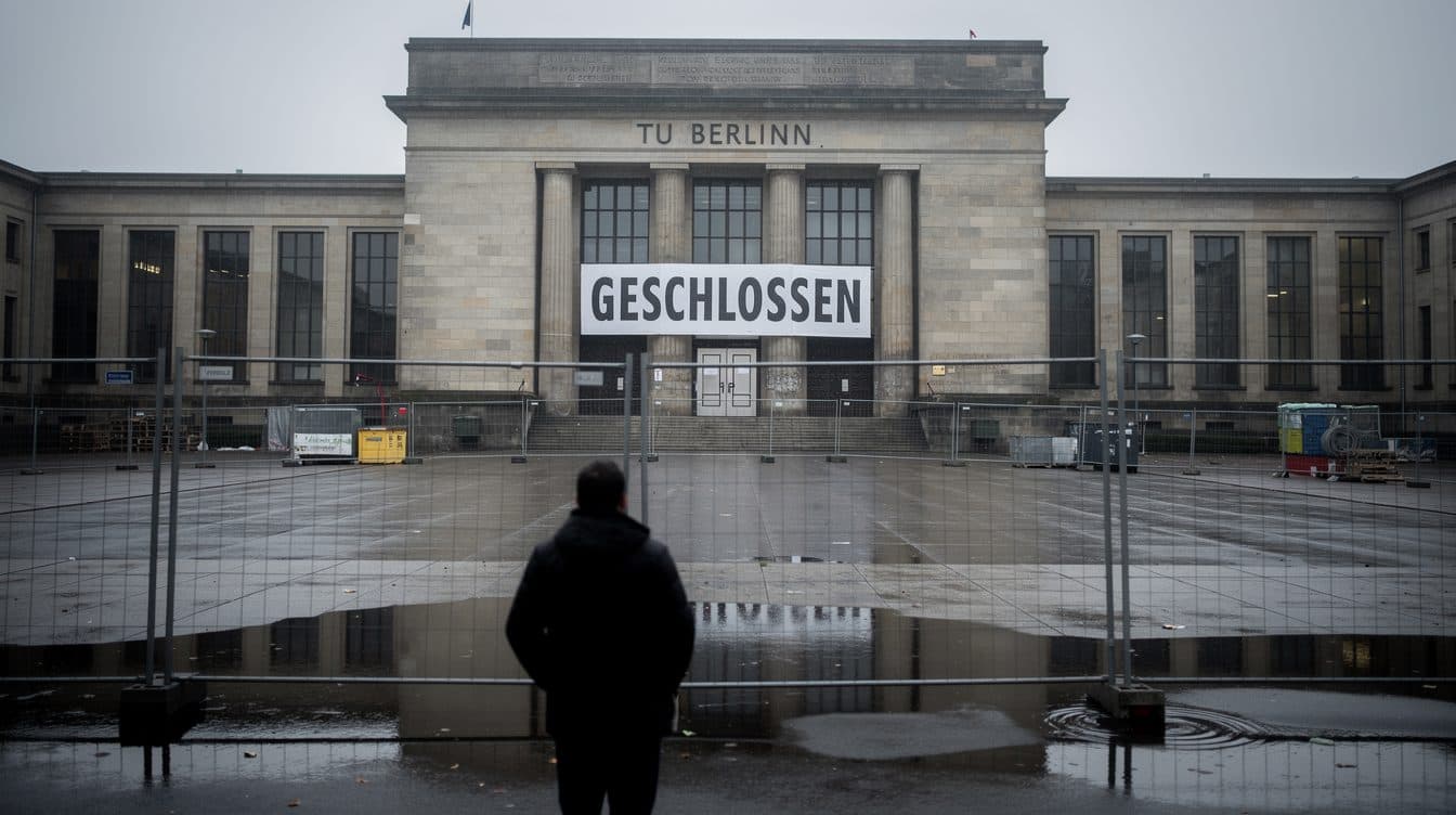 TU-Hauptgebäude bleibt zu: Was Studierende jetzt wissen müssen