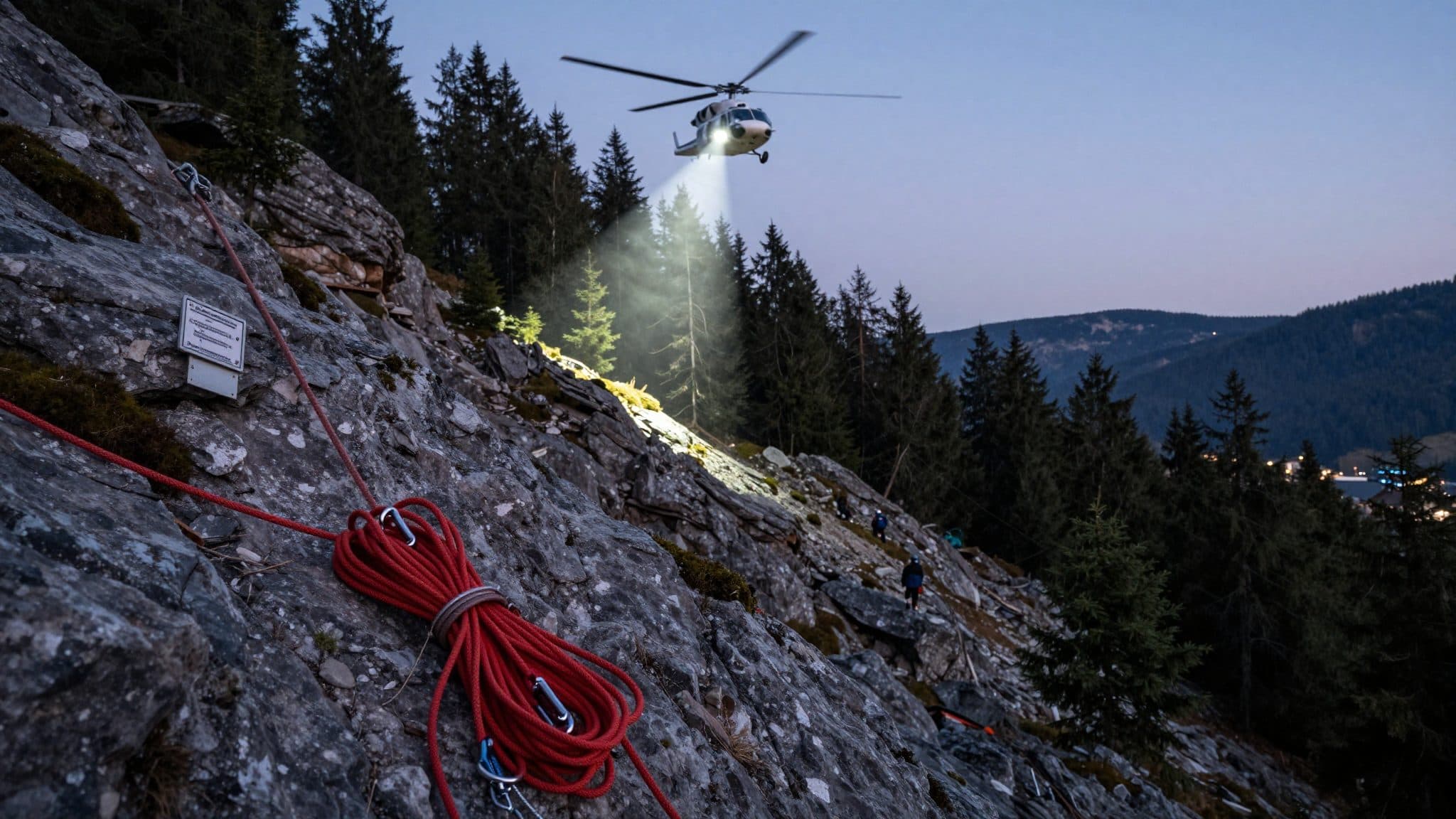Wanderer stürzt im Pielachtal ab – Rettungskräfte helfen schnell