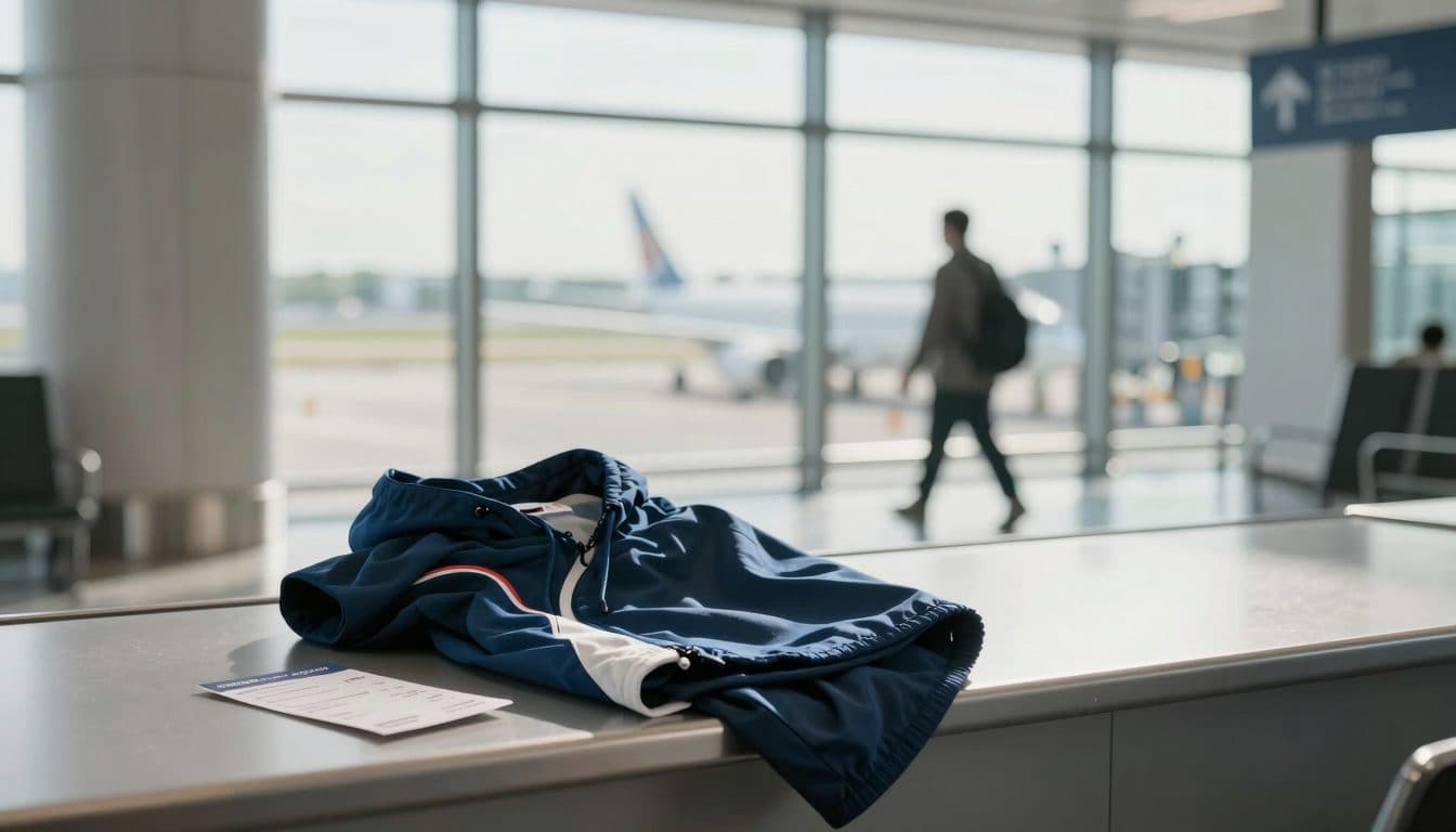Influencerin im Sportoutfit am Gate gestoppt – was ist passiert?