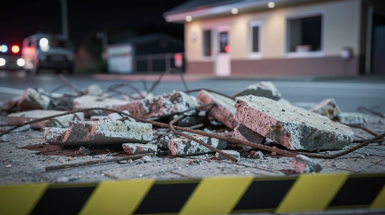 Vordach auf Sylt eingestürzt – zum Glück niemand verletzt