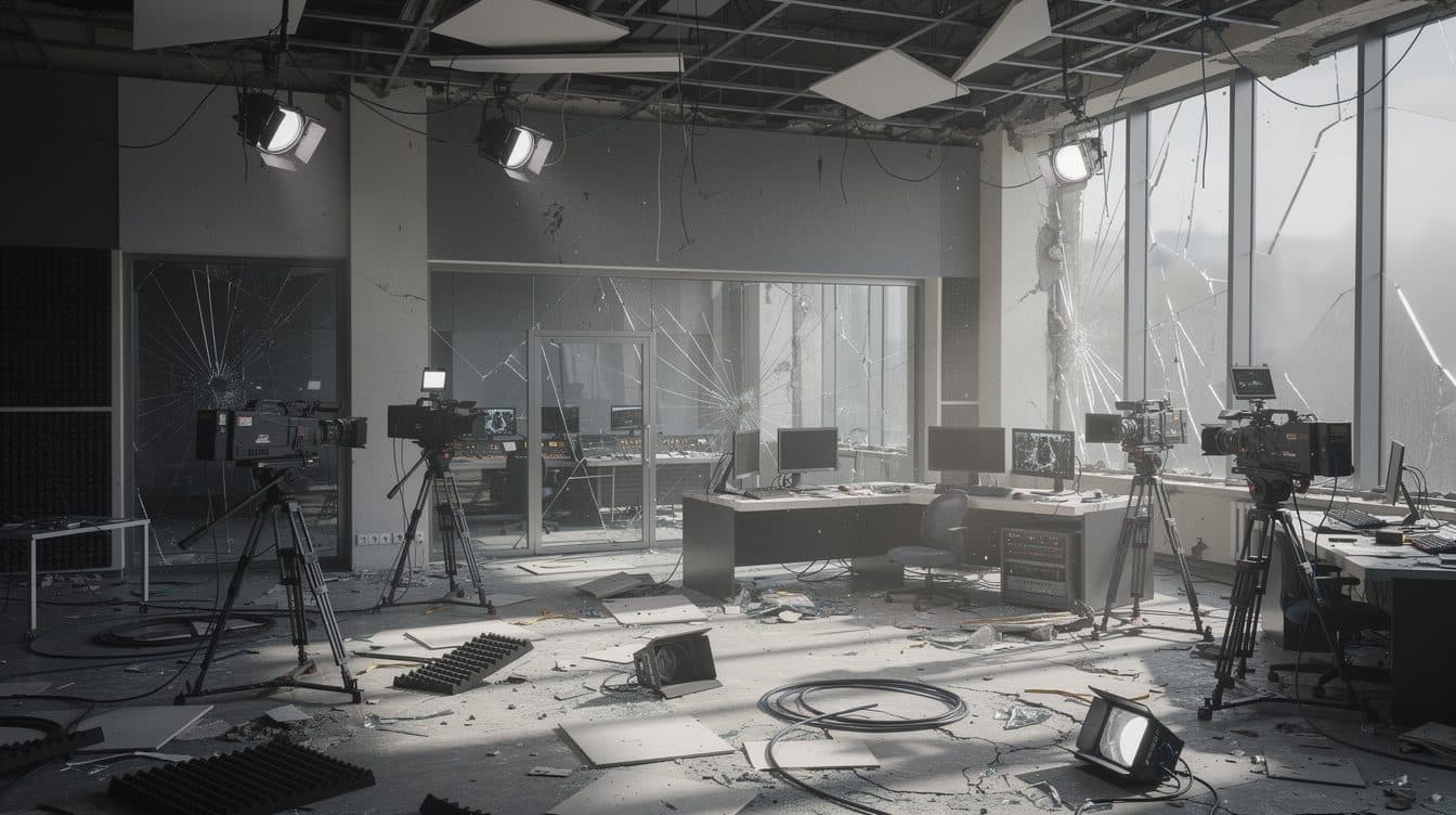 Angriff auf ARD-Studio in Kiew: Warum die Reporter trotzdem weitermachen