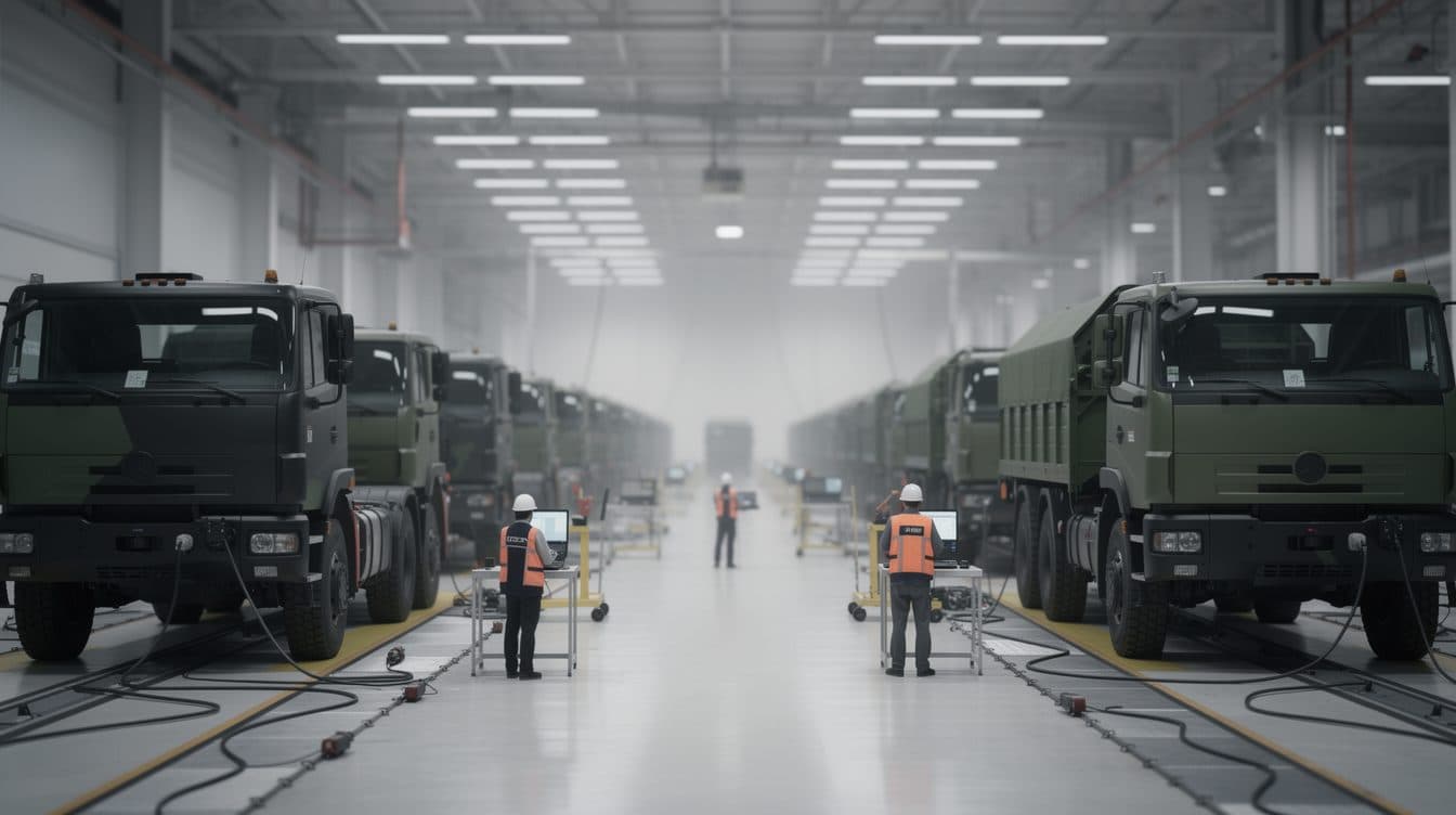 Daimler Truck will mit Militär-Lkws mehr Geld verdienen
