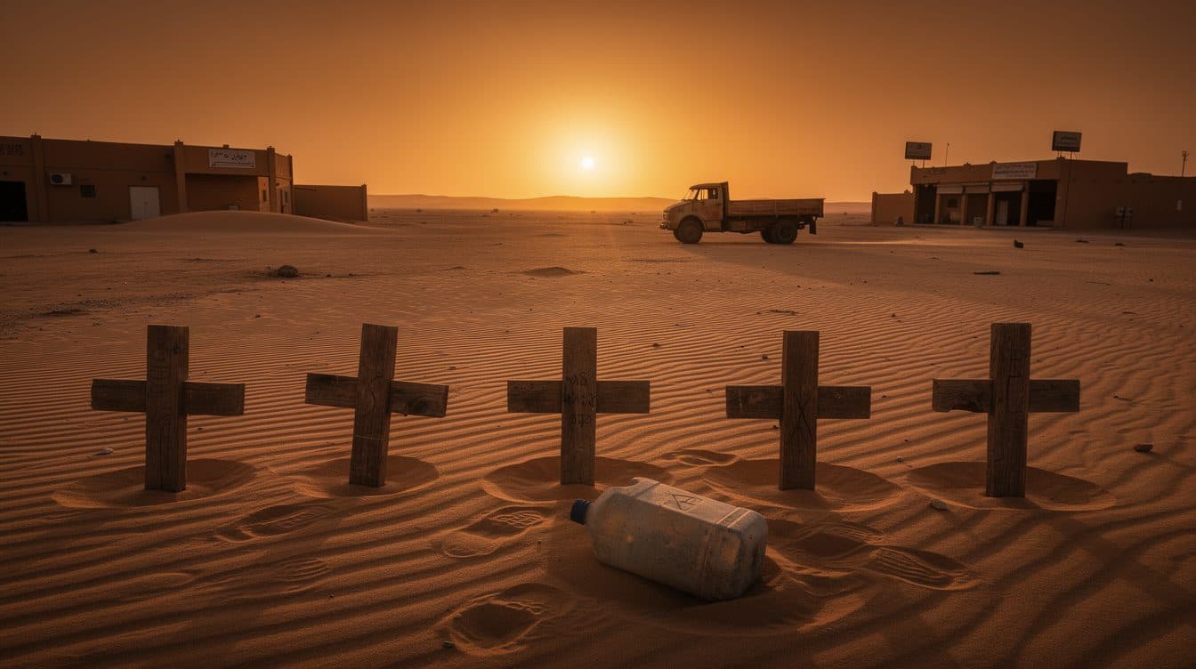 49 Menschen in der Sahara verdurstet – Helfer retten Überlebende