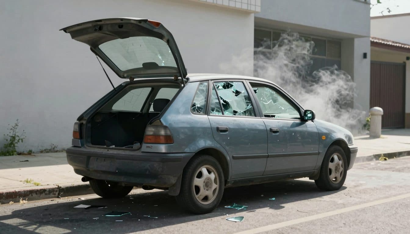 Baby sperrt sich im heißen Auto ein – Feuerwehr hilft schnell
