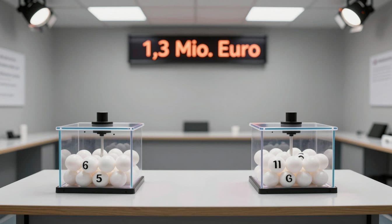 Lotto am 28. Juni: Niemand tippt den Sechser – Jackpot wächst auf 1,3 Millionen Euro