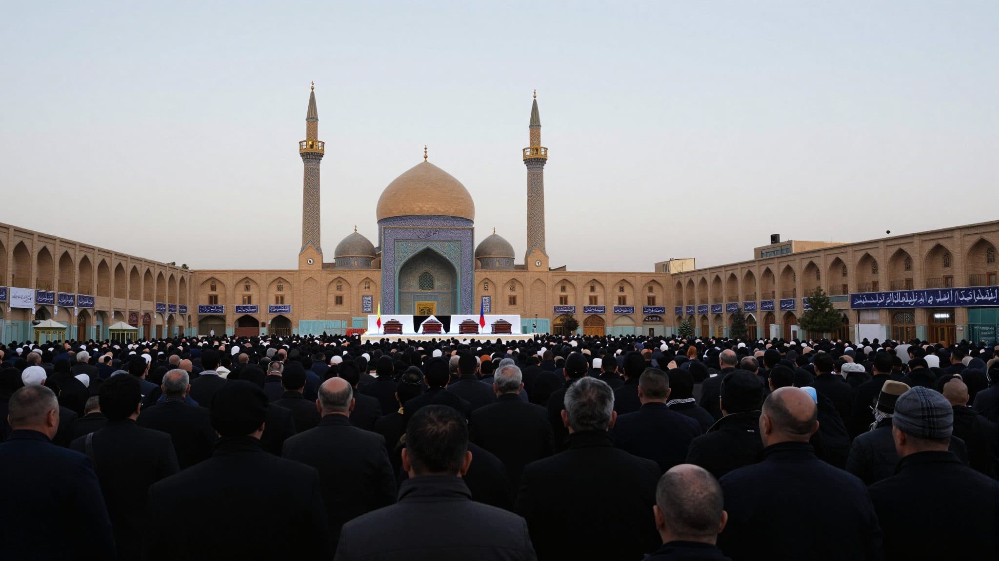 Millionen Menschen nehmen im Iran Abschied von ihrem Staatschef