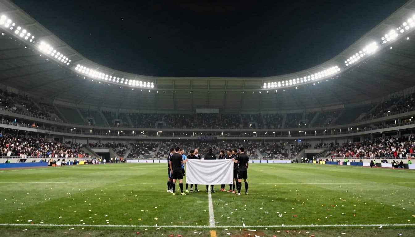 Argentinien feiert WM-Sieg und sorgt mit Banner für Wirbel