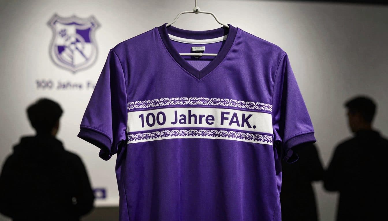 Austria Wien zeigt das neue Jubiläumstrikot