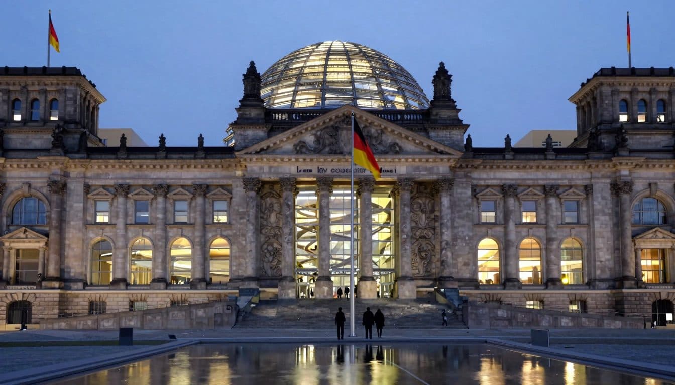 TV-Moderator Pilawa besucht Klöckner im Bundestag