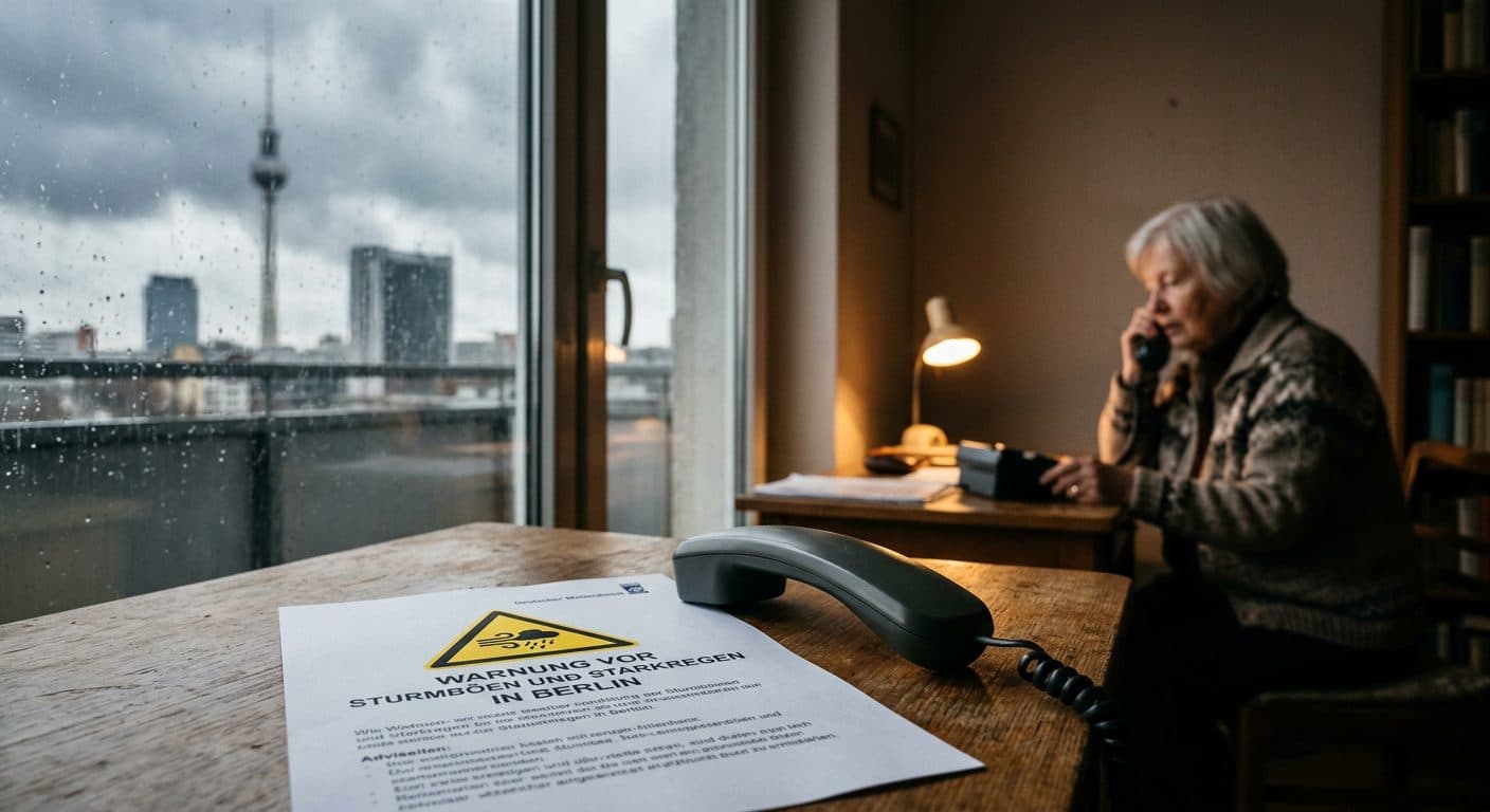 Anruf statt App: Neuer Wetterdienst für ältere Menschen in Berlin