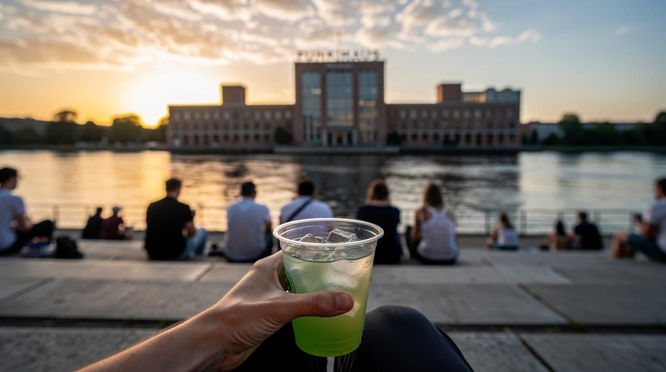 Kein Bock auf Alkohol? In Berlin gibt's jetzt Tee und gute Musik am Wasser