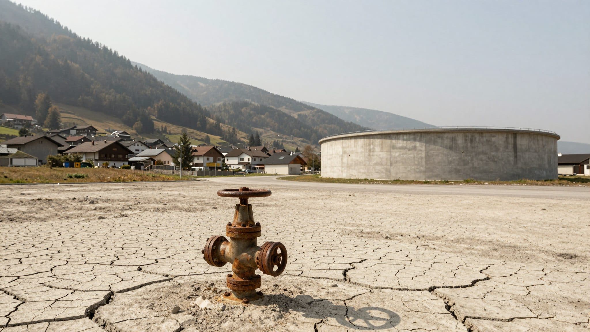 Wasser knapp: Eine Gemeinde in Österreich macht nachts den Hahn zu
