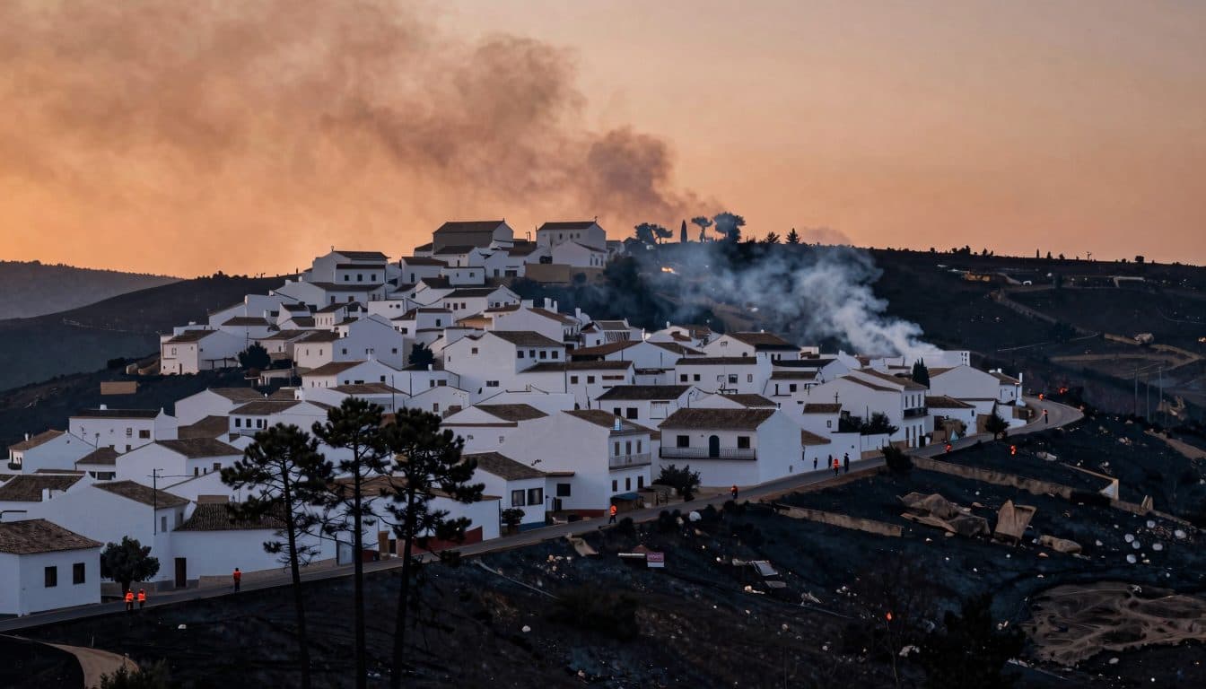 Waldbrand in Spanien: Mindestens zwölf Menschen sterben