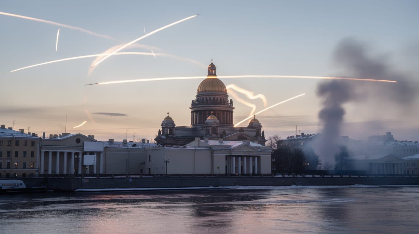 Drohnenalarm in St. Petersburg: Ukraine greift am Wirtschaftsforum an