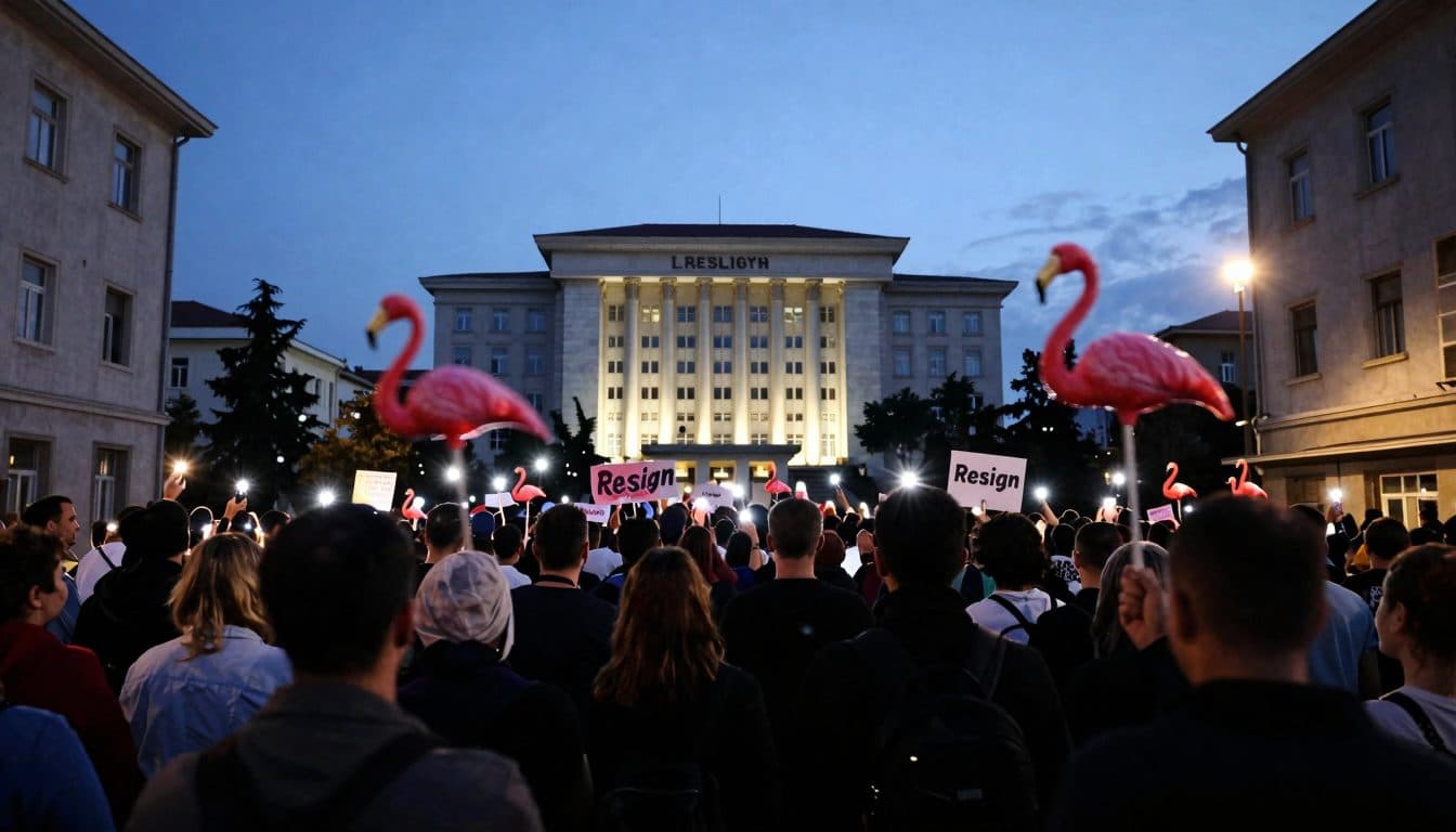 Tausende protestieren in Tirana gegen Luxusresort