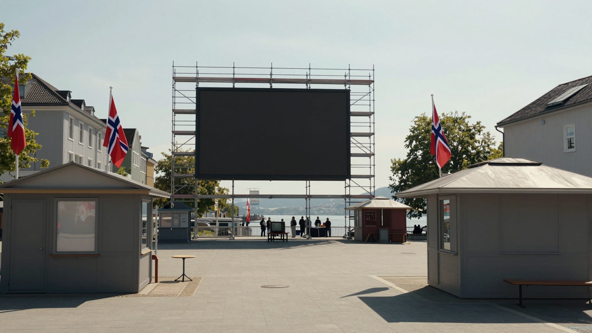 Public Viewing in Norwegen: Wo bleibt die große Leinwand?