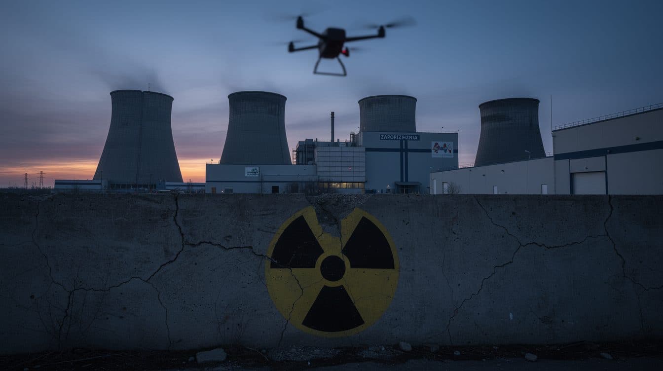 Drohne trifft AKW Saporischschja: Warum die Welt jetzt genau hinschaut