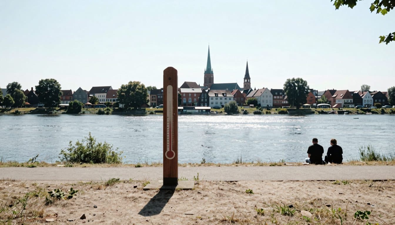40,5 Grad in Polen: Neuer Hitzerekord an der Oder