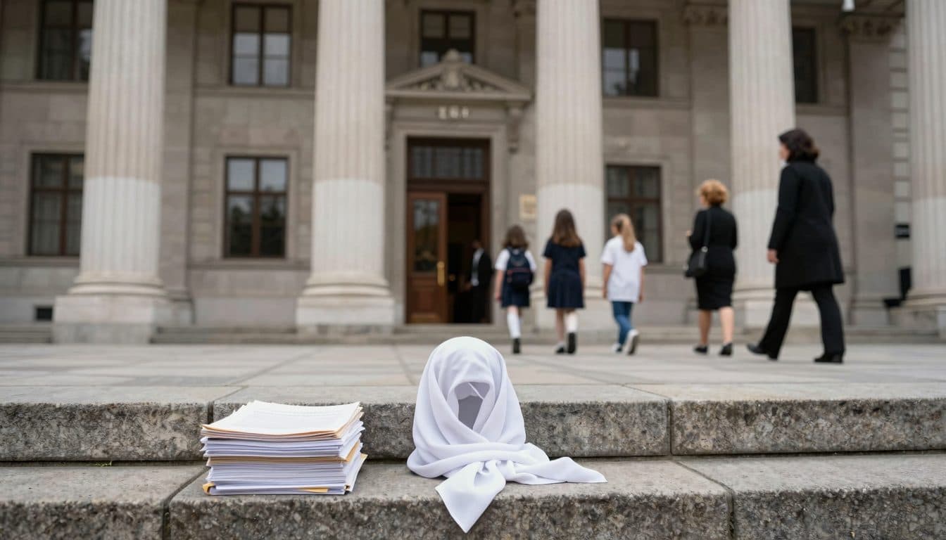 Kopftuchverbot an Schulen: Gericht sagt, der Antrag kam zu früh