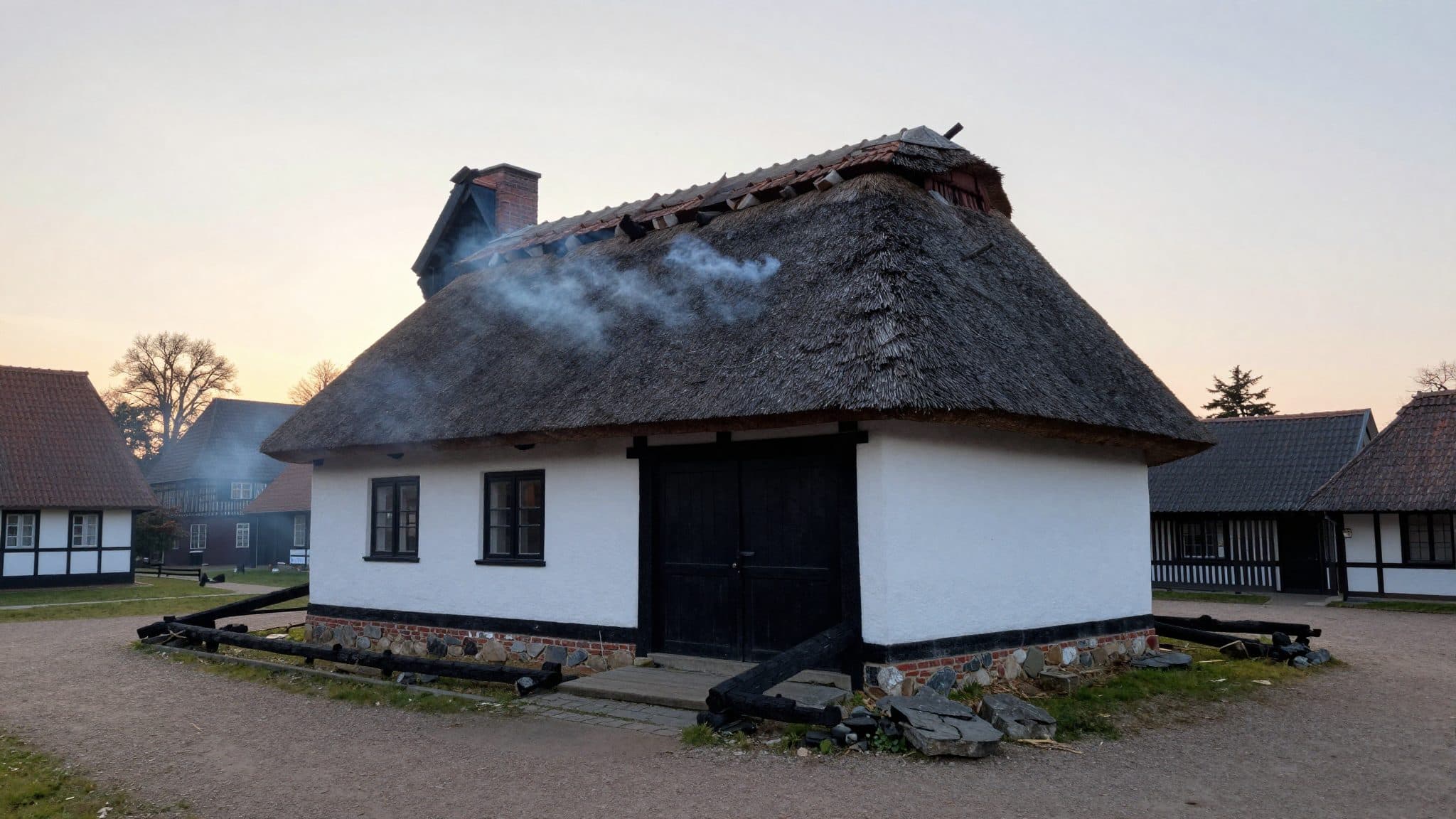 Historisches Haus in Molfsee durch Feuer zerstört