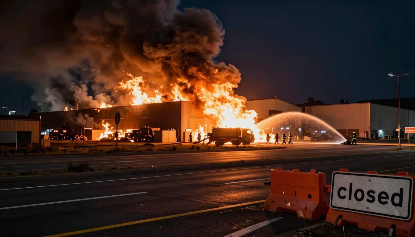 Großfeuer in Wien: So lief der Einsatz der Feuerwehr