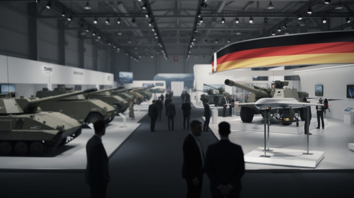 Waffenmesse in Paris: Deutsche Firmen suchen neue Partner