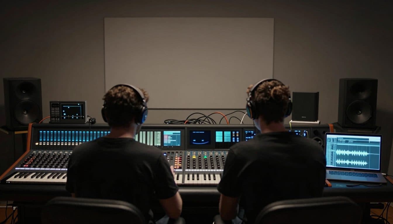 Brutalismus 3000: Berliner DJ-Duo bringt Album "Harmony" raus