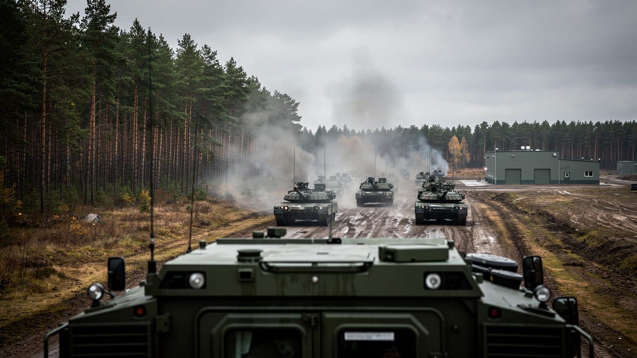 Deutsche Panzerbrigade übt in Litauen – das steckt dahinter