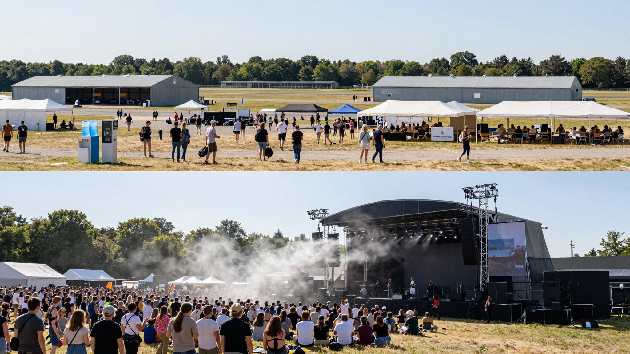 Fusion-Festival und Philharmoniker-Konzert: Findet beides trotz Mega-Hitze statt?