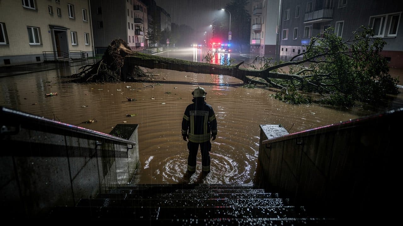 Starkes Gewitter über Berlin: 160 Einsätze und viele unterbrochene Feste