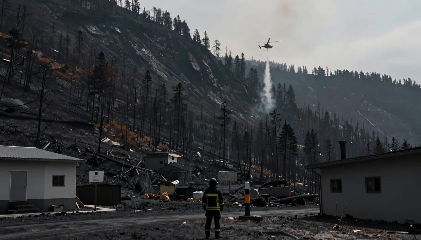 Waldbrand in Osttirol ist nach drei Tagen gelöscht