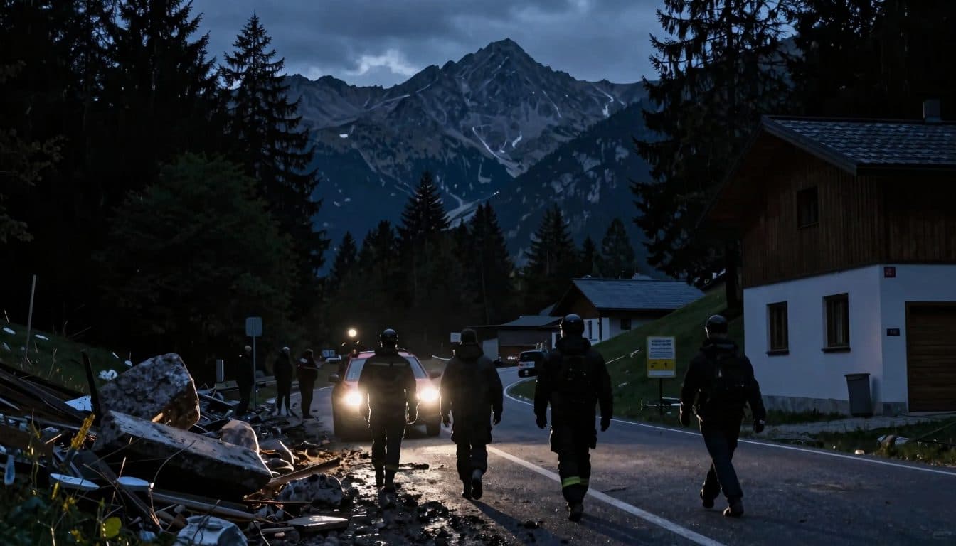 Schlammlawine in Schladming: Alle 30 Eingeschlossenen gerettet