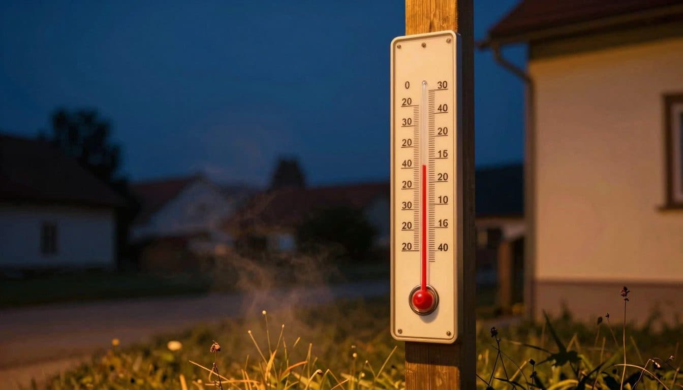 Heißeste Nacht, die Österreich je gemessen hat