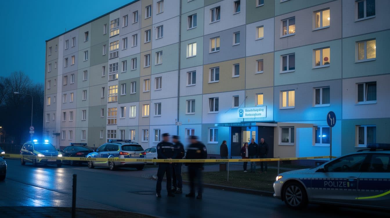 Großer Polizeieinsatz in Berlin-Hellersdorf – ein Mann wurde festgenommen