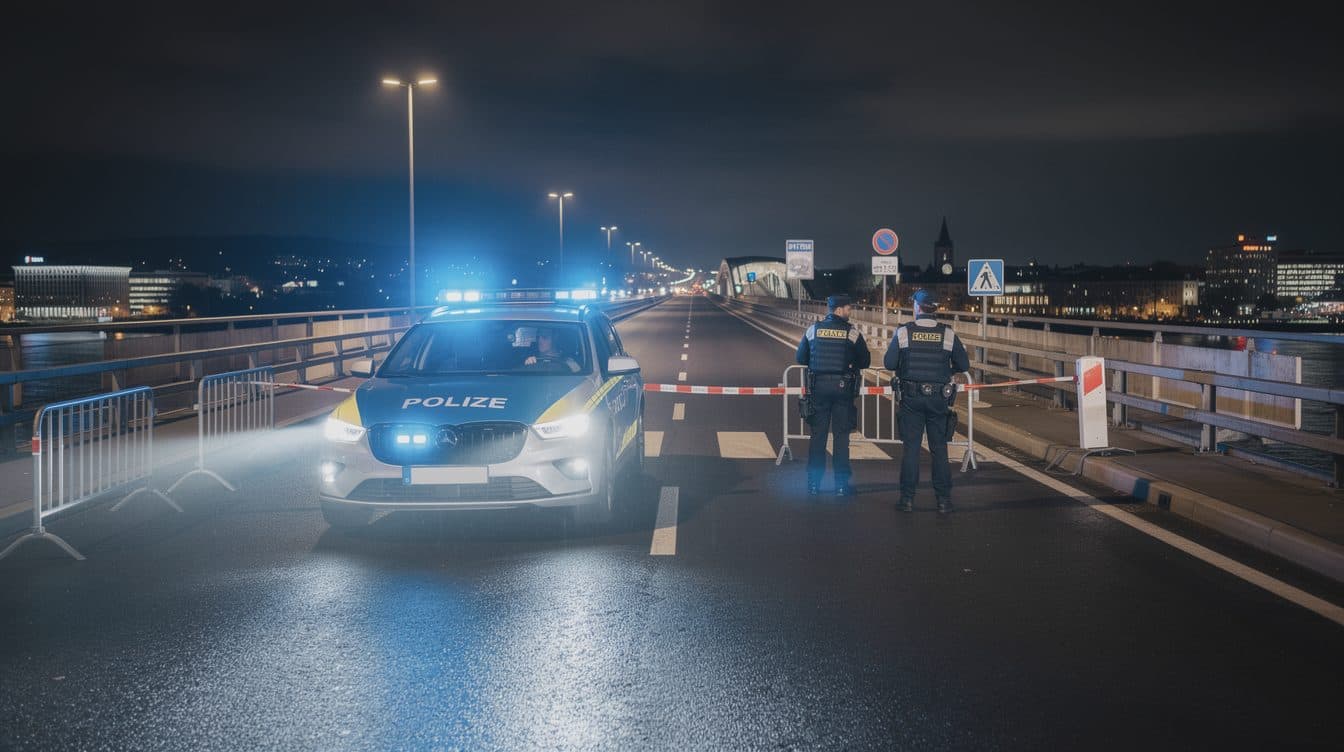 Schüsse an der Grenze: Was in der Nacht an der Europabrücke passiert ist