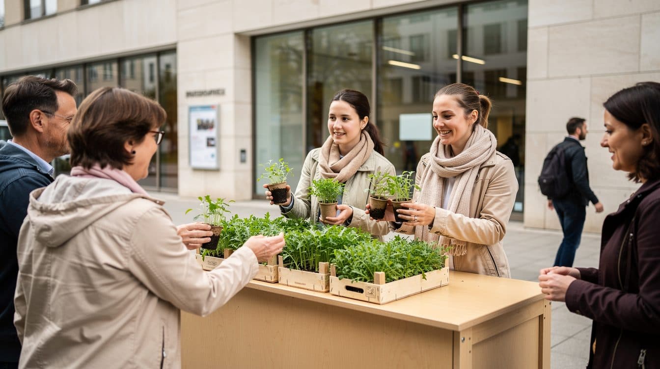 Gratis Pflanzen abholen – die TU Berlin lädt zum Gärtnern ein
