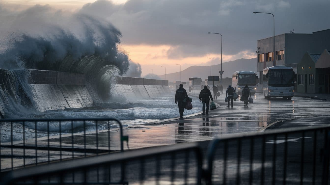 Sturm in Wellington: Hunderte Menschen müssen ihre Häuser verlassen