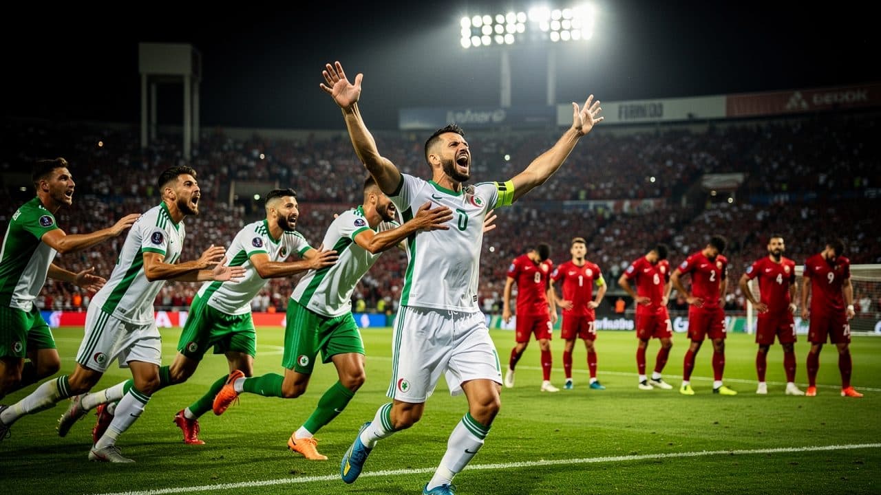 Algerien gewinnt 2:1 gegen Jordanien – jetzt kommt das Endspiel gegen Österreich