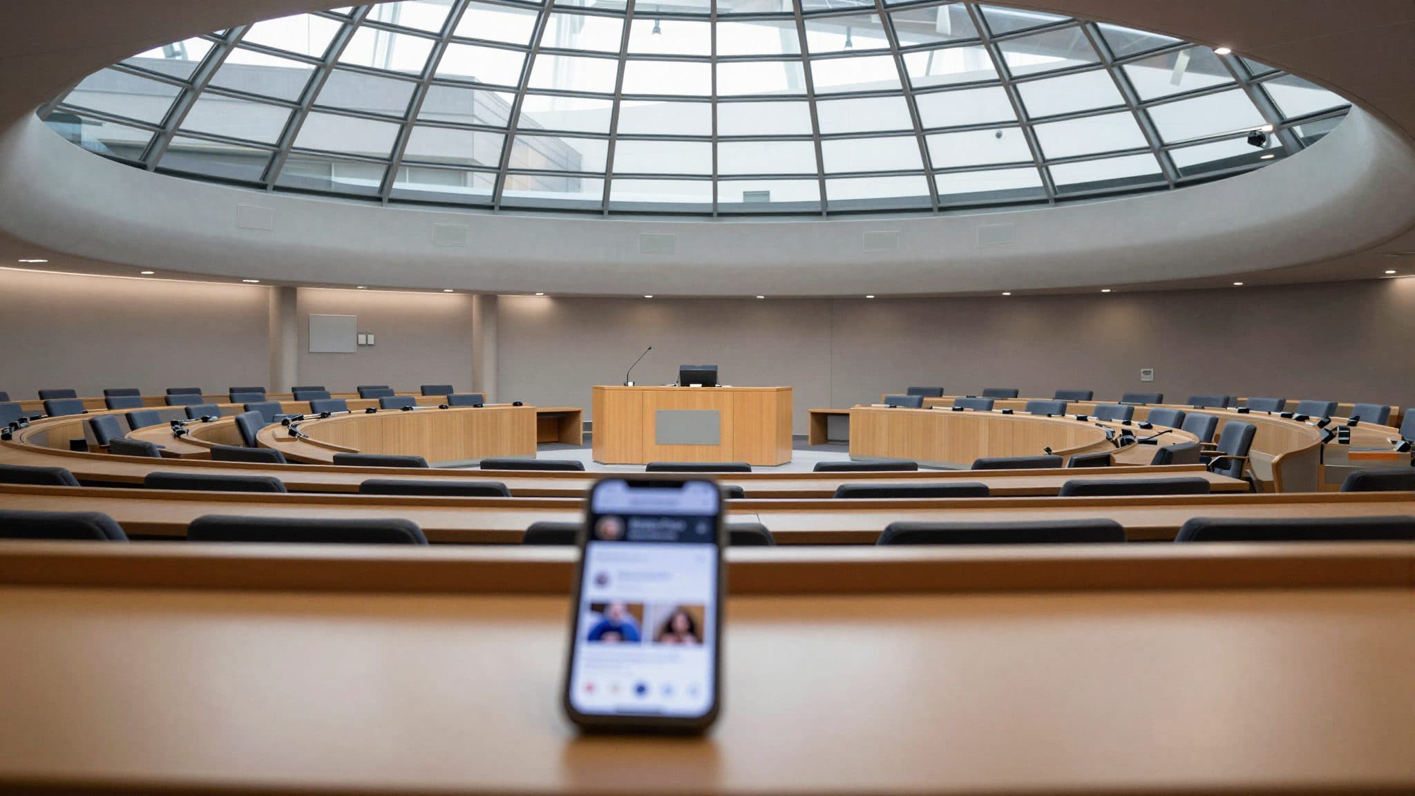 Bundestagspräsidentin findet: Weniger Tiktok, mehr Ernsthaftigkeit