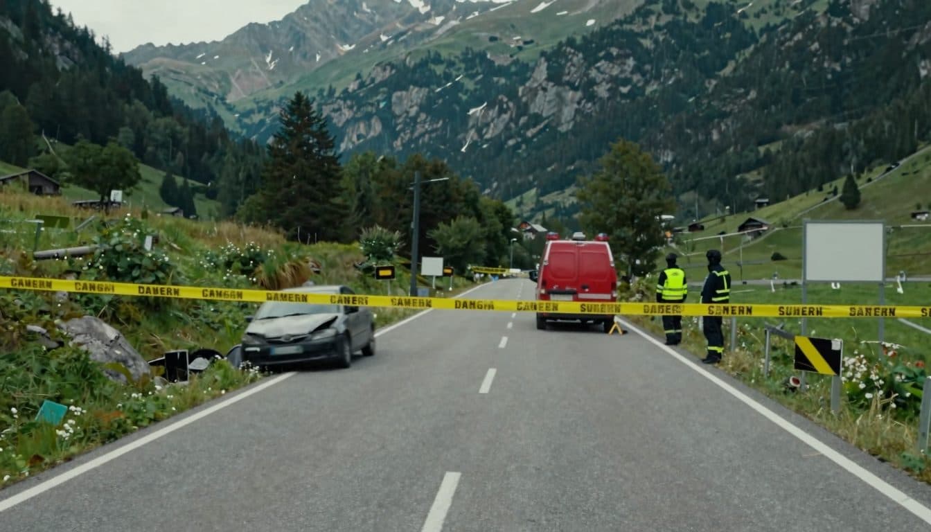 Frontalcrash in Tirol: Vier Menschen nach Unfall im Spital
