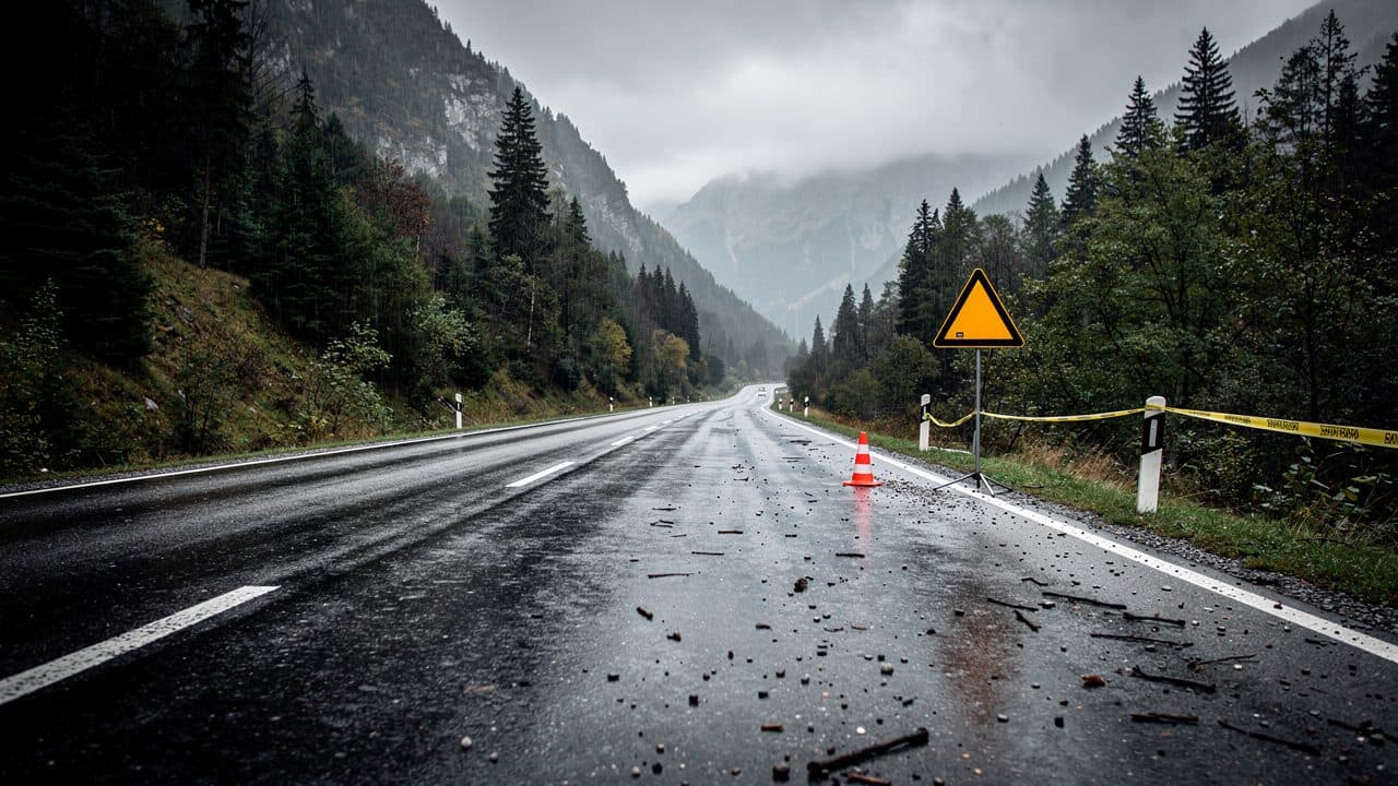 Two riders die in a crash on a mountain road in Austria