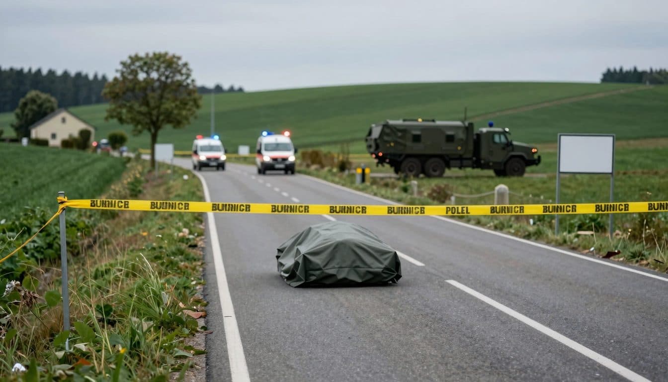 Motorradfahrer stirbt nach Zusammenstoß mit Bundesheer-Lkw