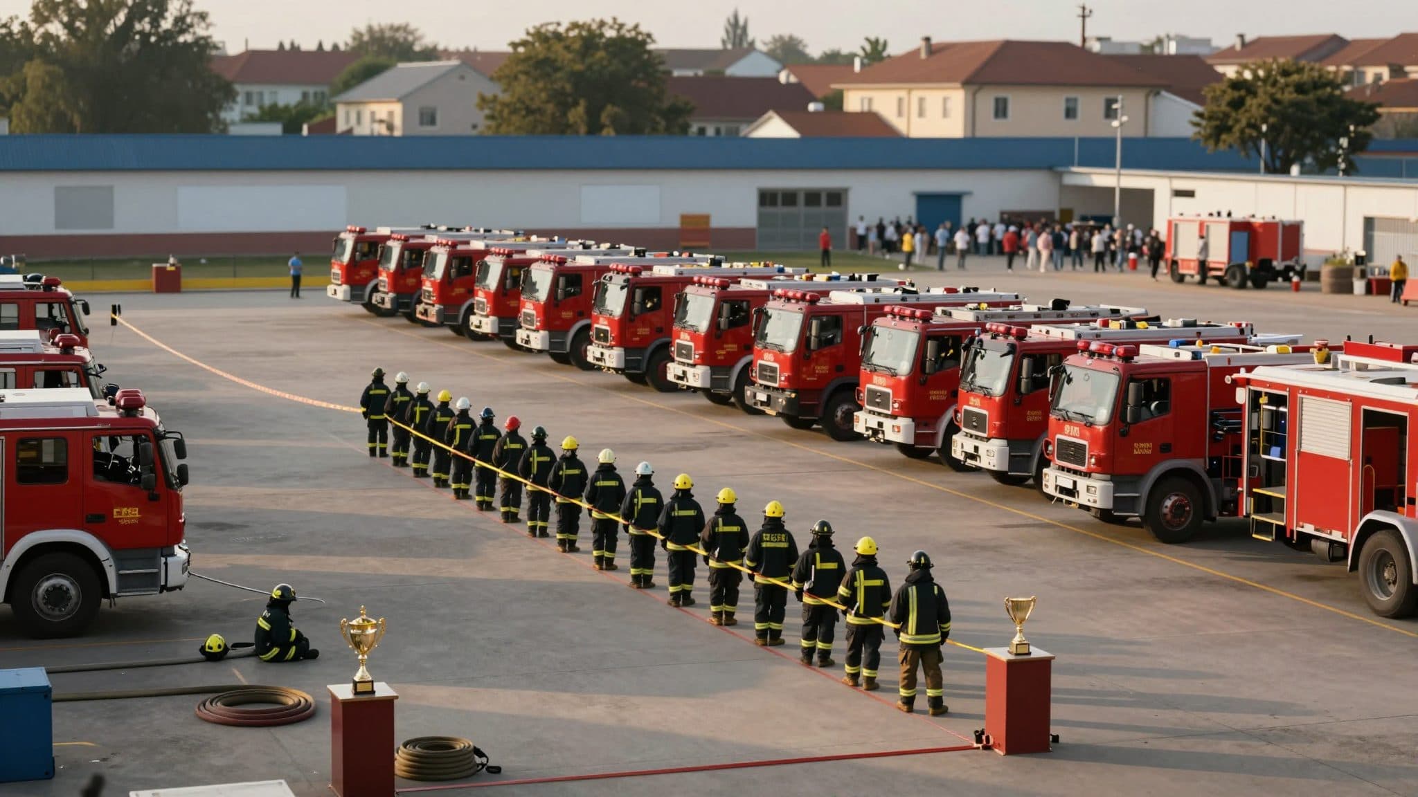 Rekord-Feuerwehrwettkampf in Zistersdorf: 1.139 Gruppen am Start