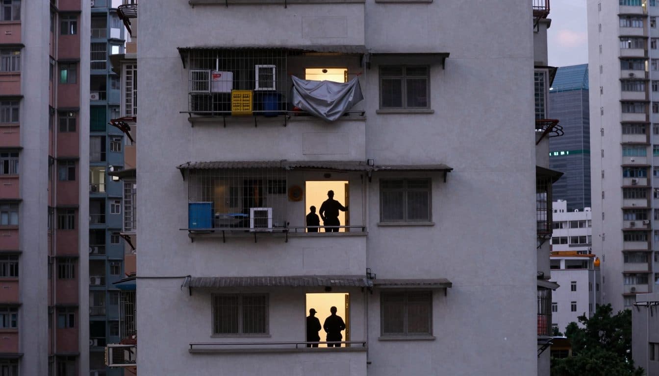 Krokodil auf dem Balkon: Frau in Hongkong festgenommen