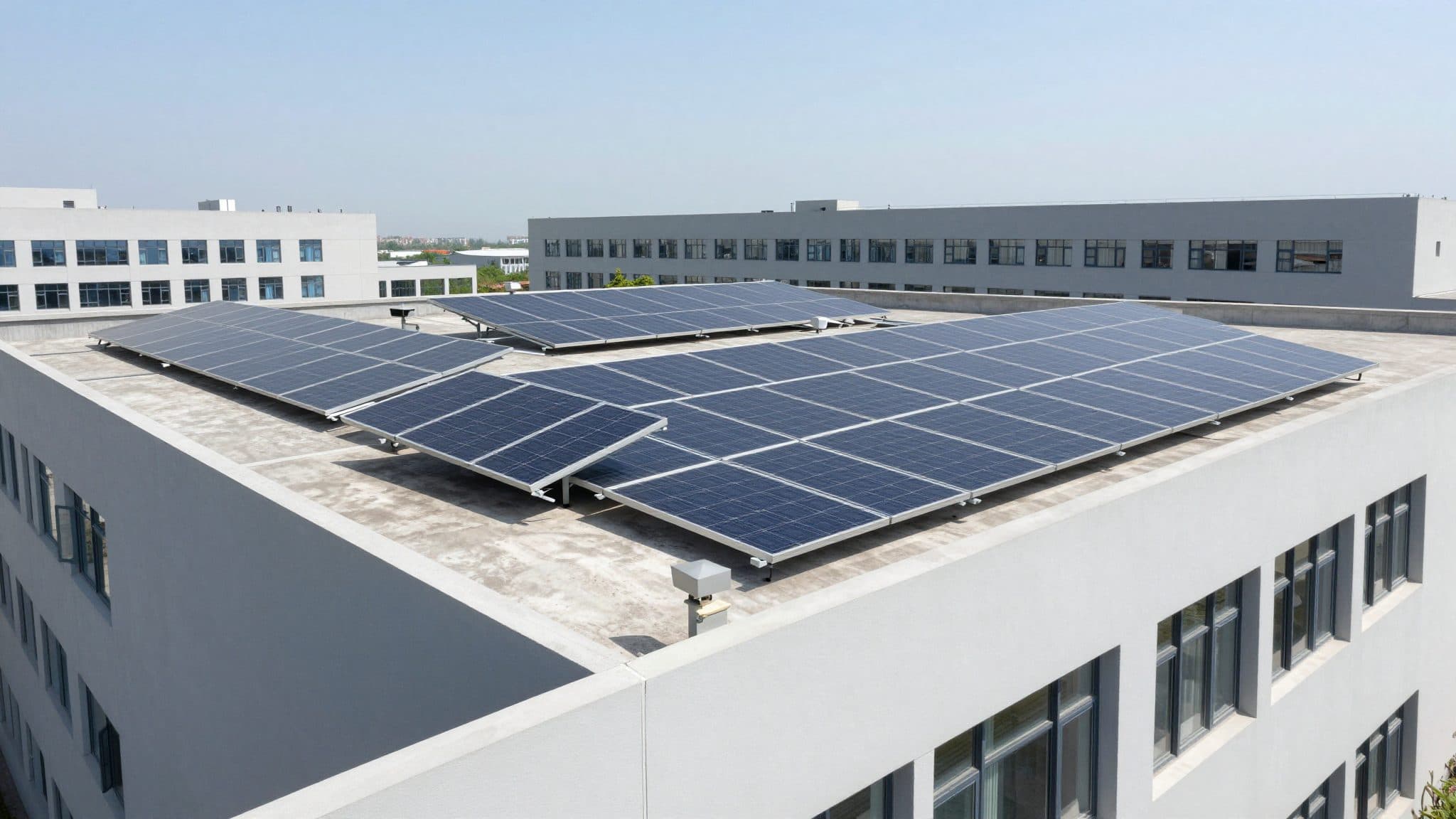 Faltbare Solarpanels aus Graz: Klappen sich bei Sturm einfach zusammen